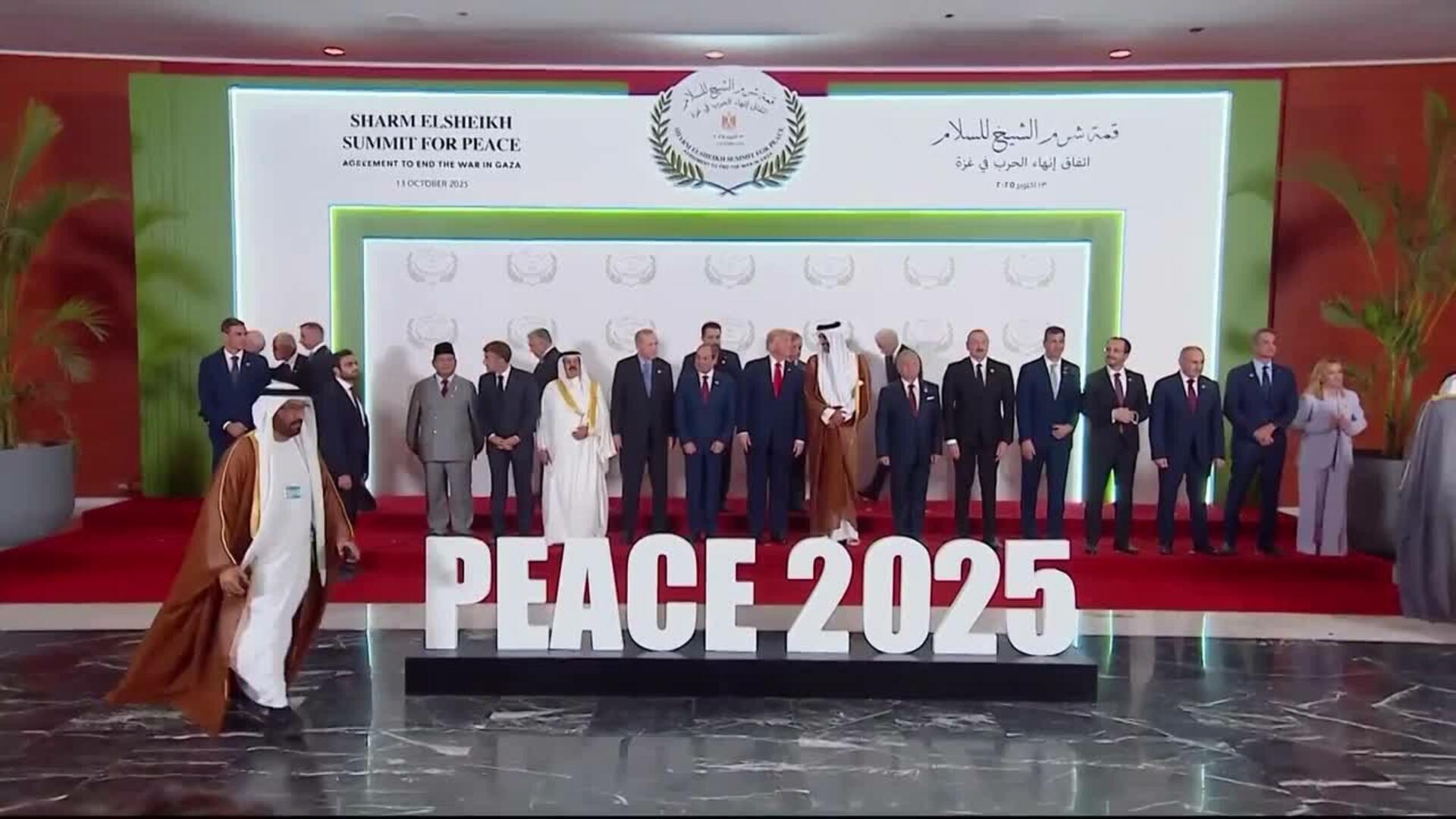 La firma del acuerdo en Sharm el Sheij sella la primera fase del ambicioso plan de paz de Trump