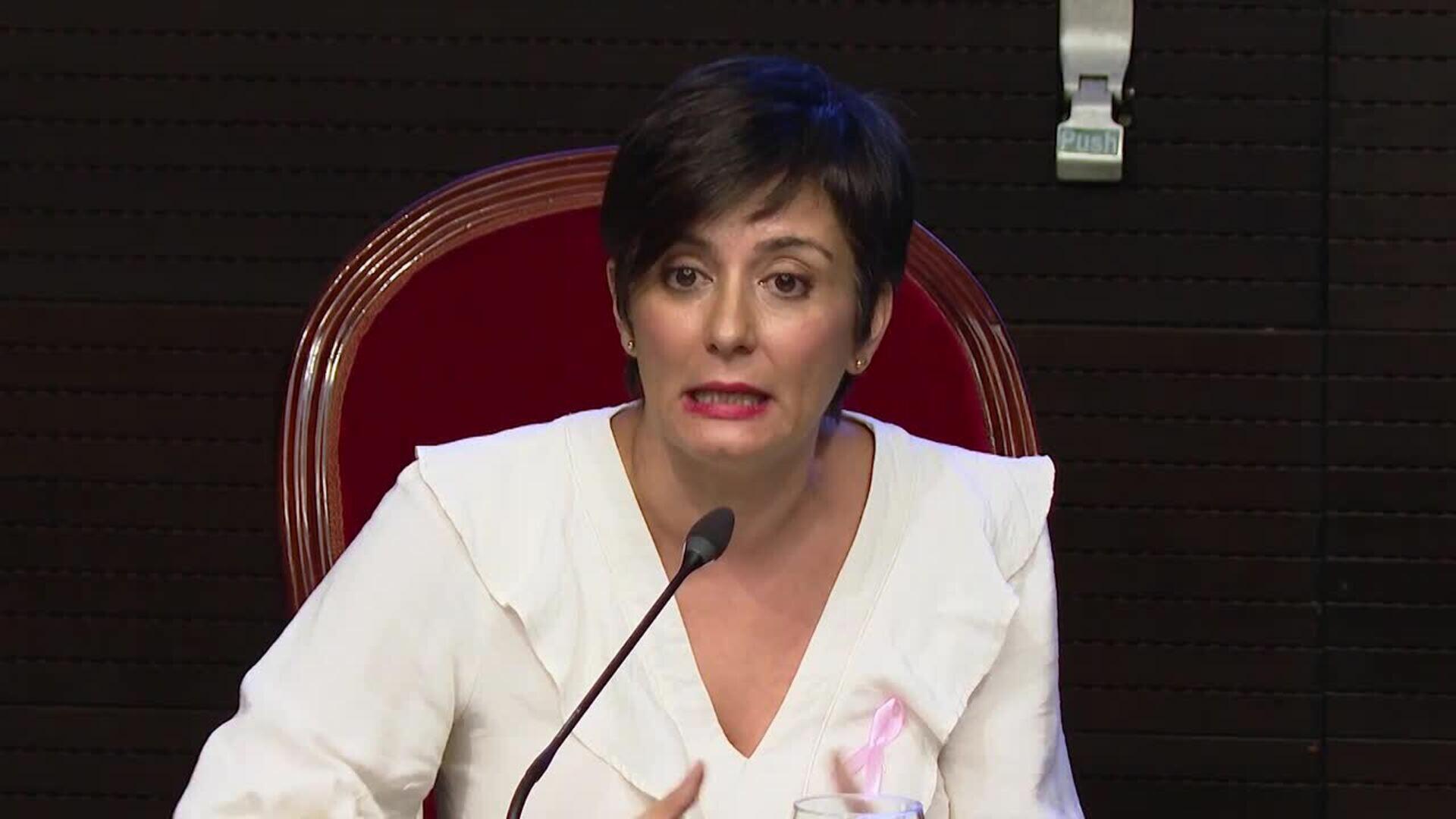 Isabel Rodríguez no ve "suficiente" el plan de choque andaluz sobre cribado de mama