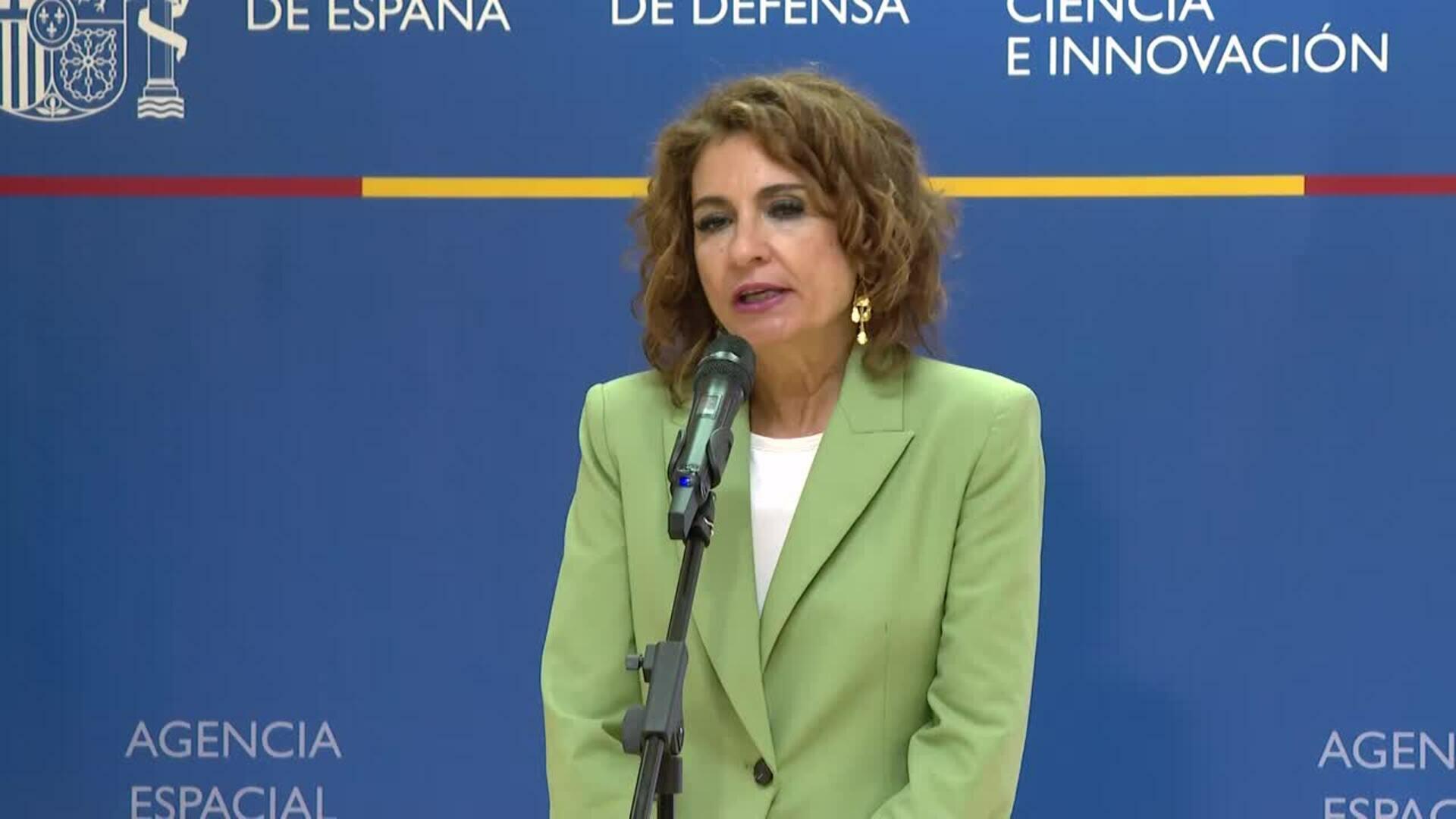 Montero apunta que los PGE están "muy avanzados", convocará el CPFF "en unos días"