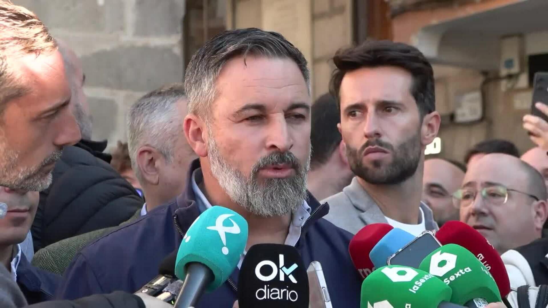 Abascal dice a Guardiola que ha "forzado" elecciones por su "empecinamiento"en no aceptar a Vox