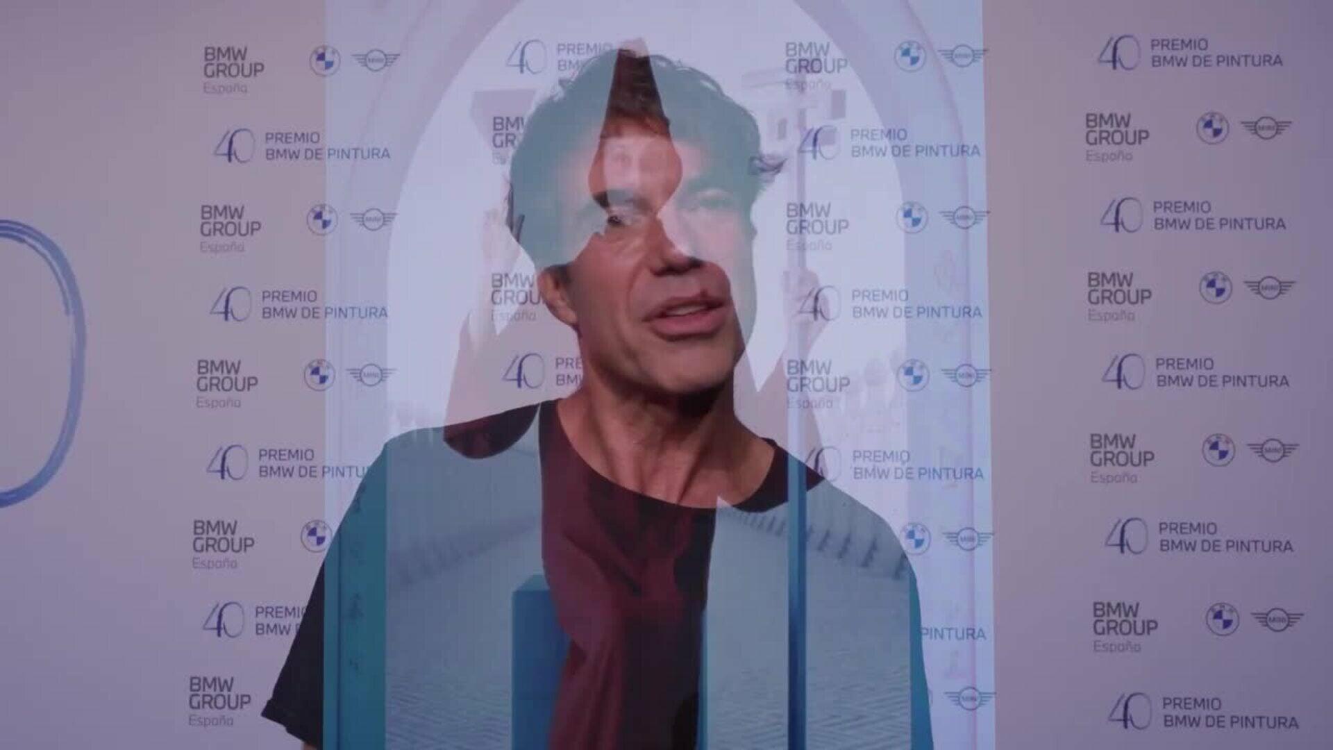 La Reina Sofía preside la 40ª edición del Premio BMW de Pintura con una emotiva felicitación