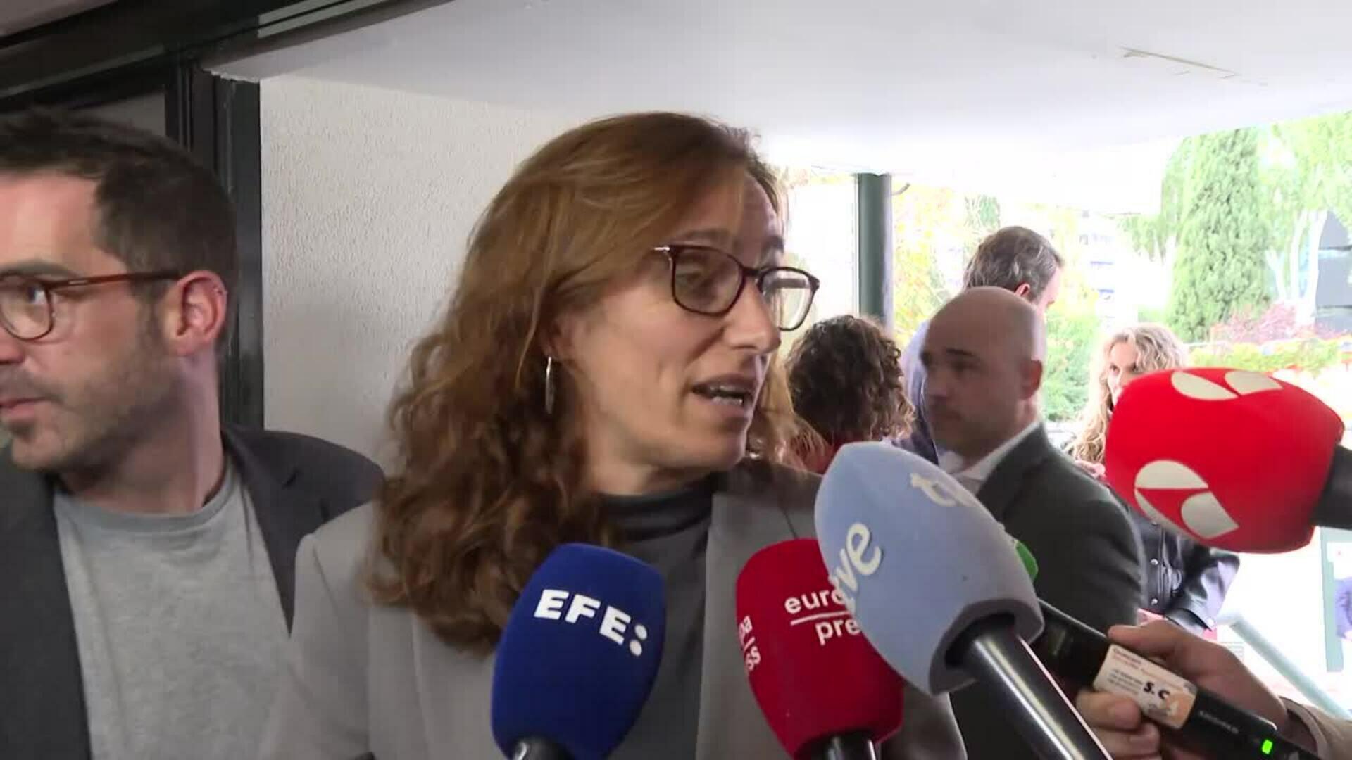 Mónica García critica la "falta de respeto" de Arenas en el Senado