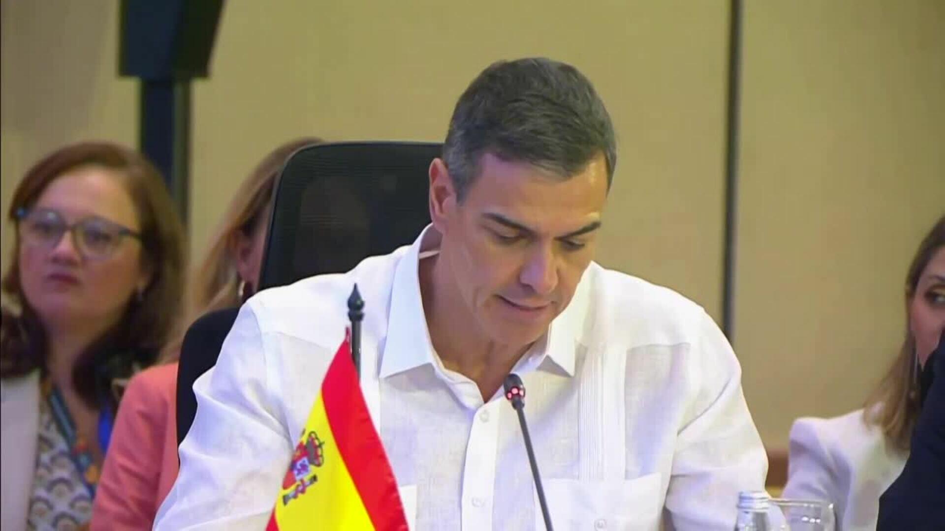 Pedro Sánchez: “Europa y América Latina deben ser un faro de estabilidad"