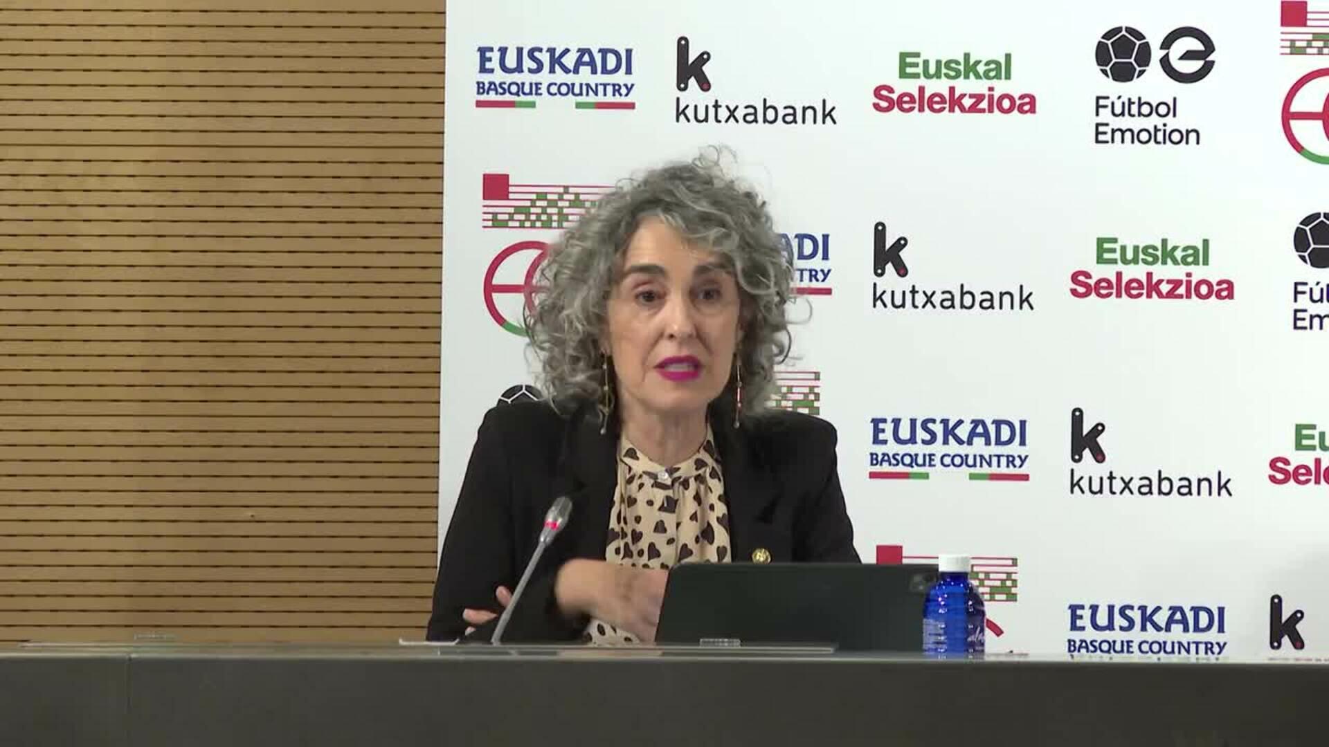 Gobierno Vasco anima a "celebrar" y solidarizarse en el partido de Euskal Selekzioa y Palestina