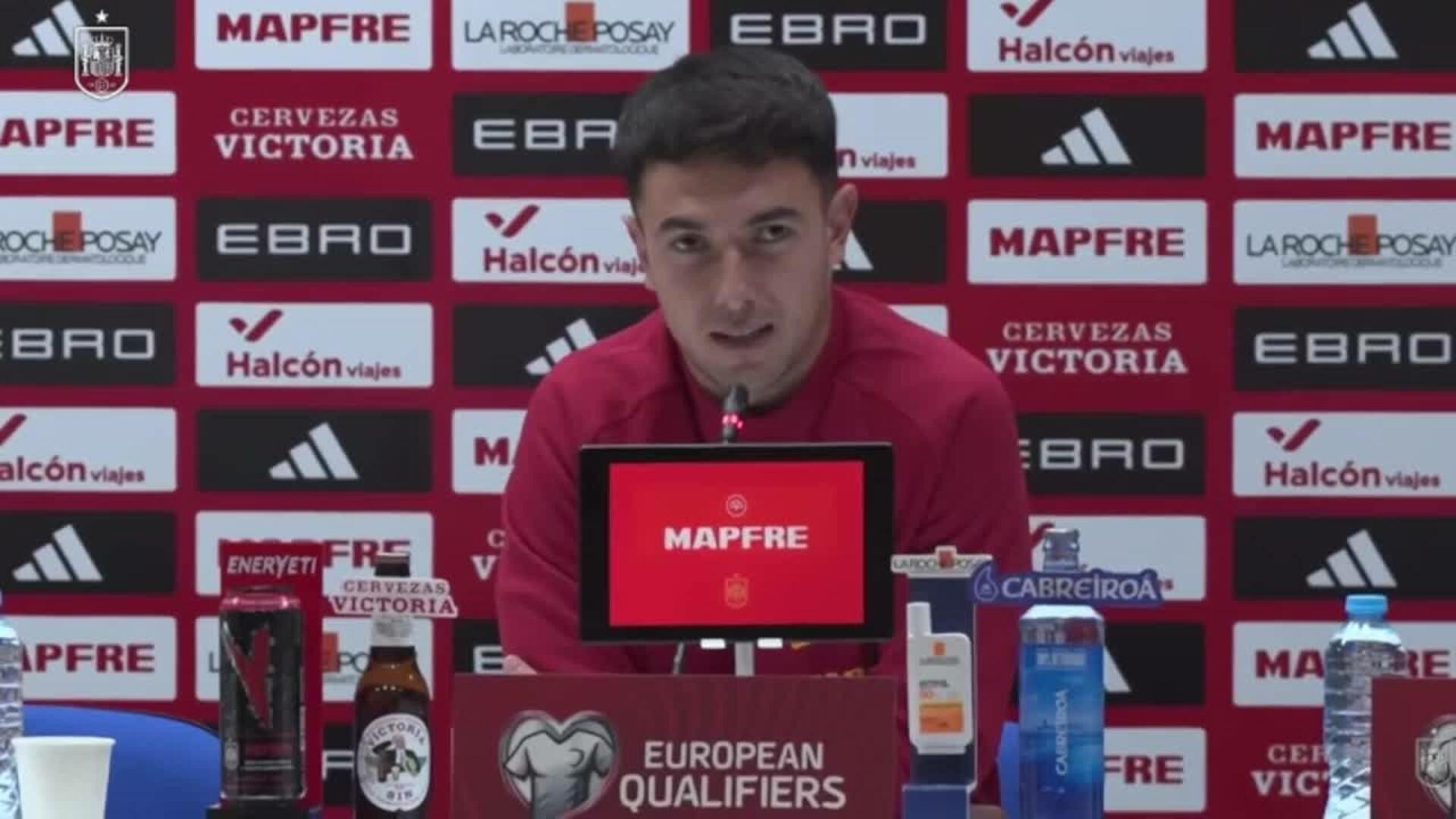 Martín Zubimendi: "Uno de nuestros fuertes es el bloque tan unido que tenemos"