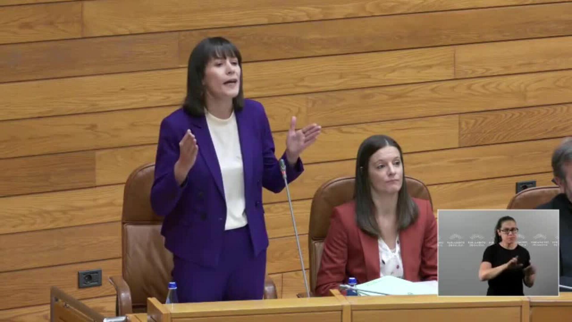 Rueda acusa al BNG de buscar "alboroto" en sanidad tras afearle Pontón "criminalizar" protestas