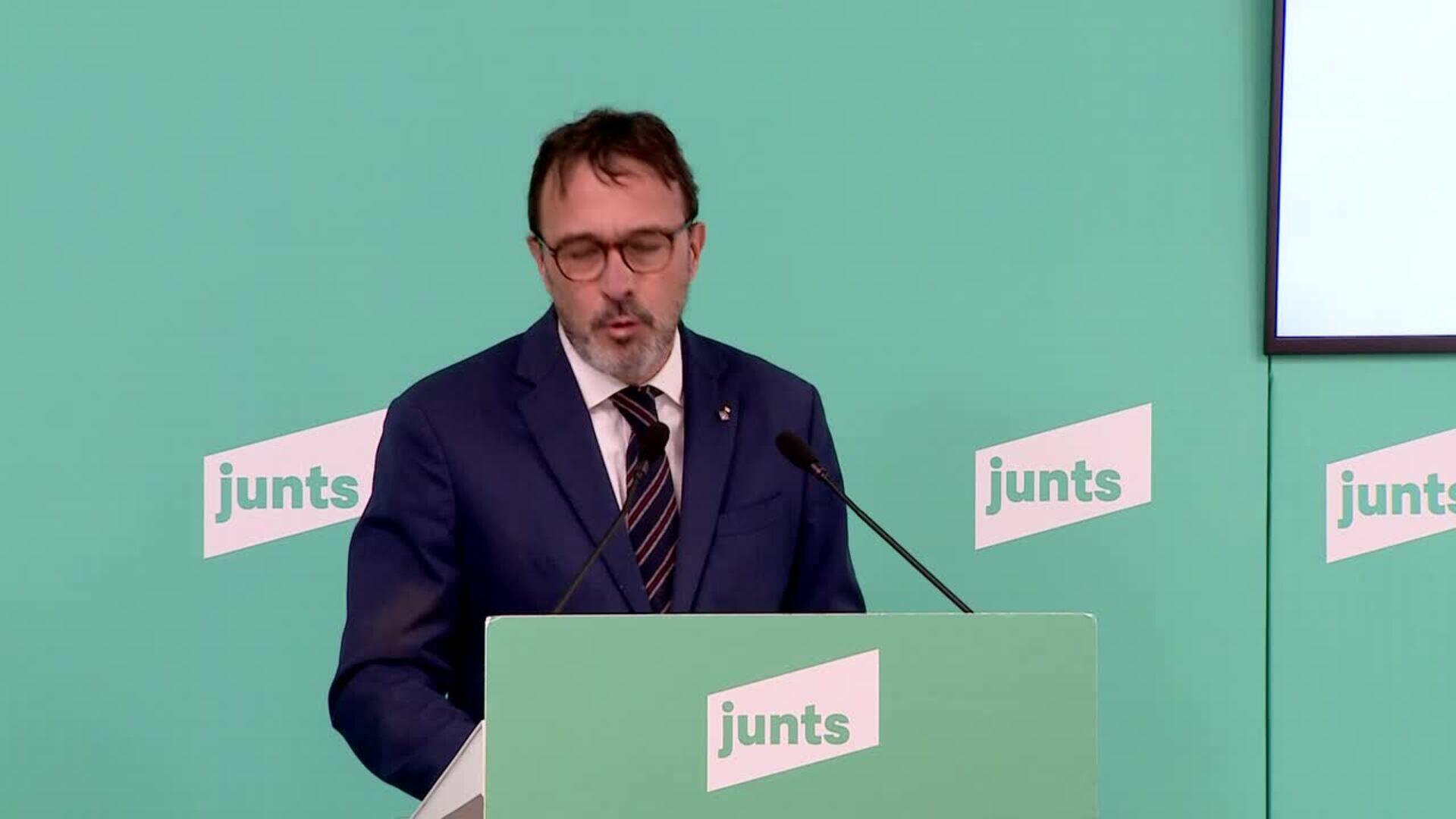 Rius (Junts) sobre los resultados del CEO: "Desmentiremos las encuestas en las urnas"