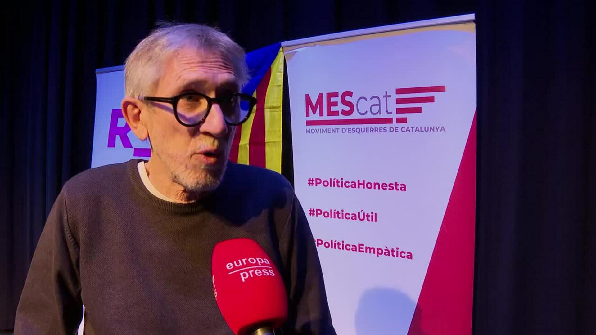 Agustí Colomines: "En un momento de divisón del independentismo, lo mejor es confluir"