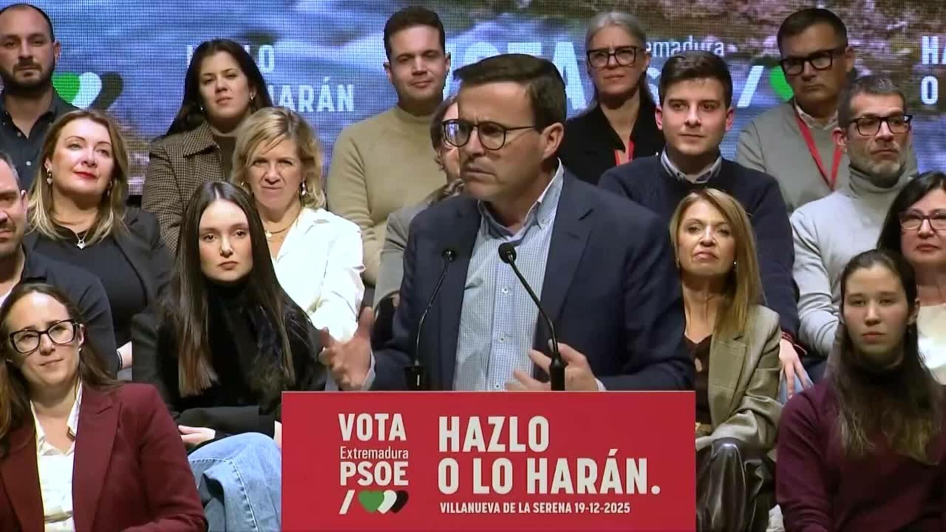 Sánchez cierra la campaña cargando contra Guardiola por agitar el "pucherazo"