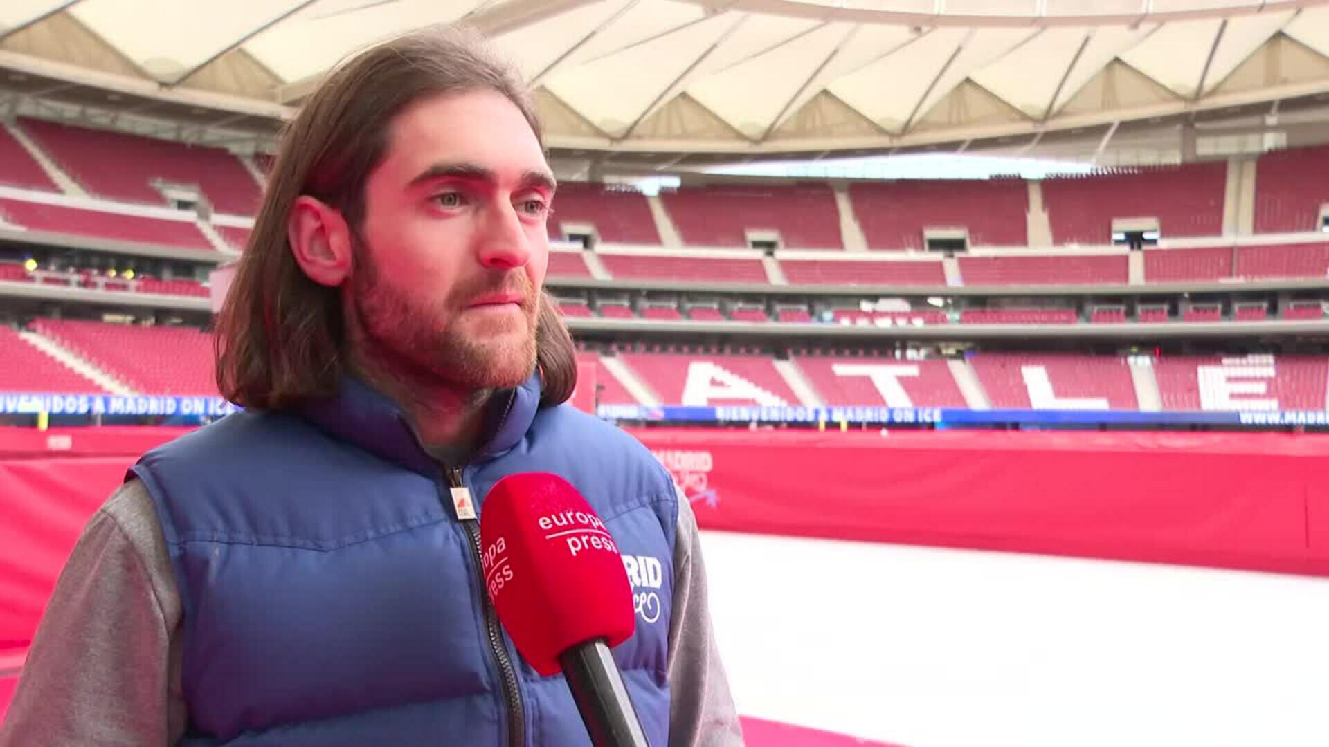 Más de 4.200 metros cuadrados de hielo en la mayor pista de patinaje de Europa en Madrid