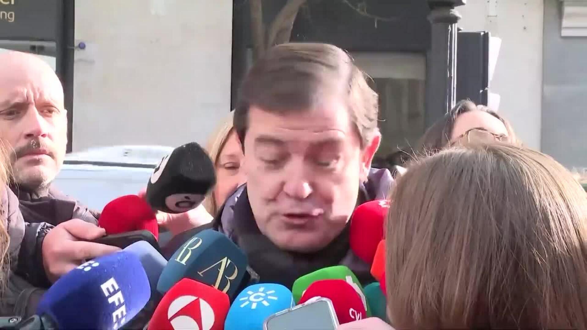 Mañueco felicita a Guardiola por su "victoria incontestable"