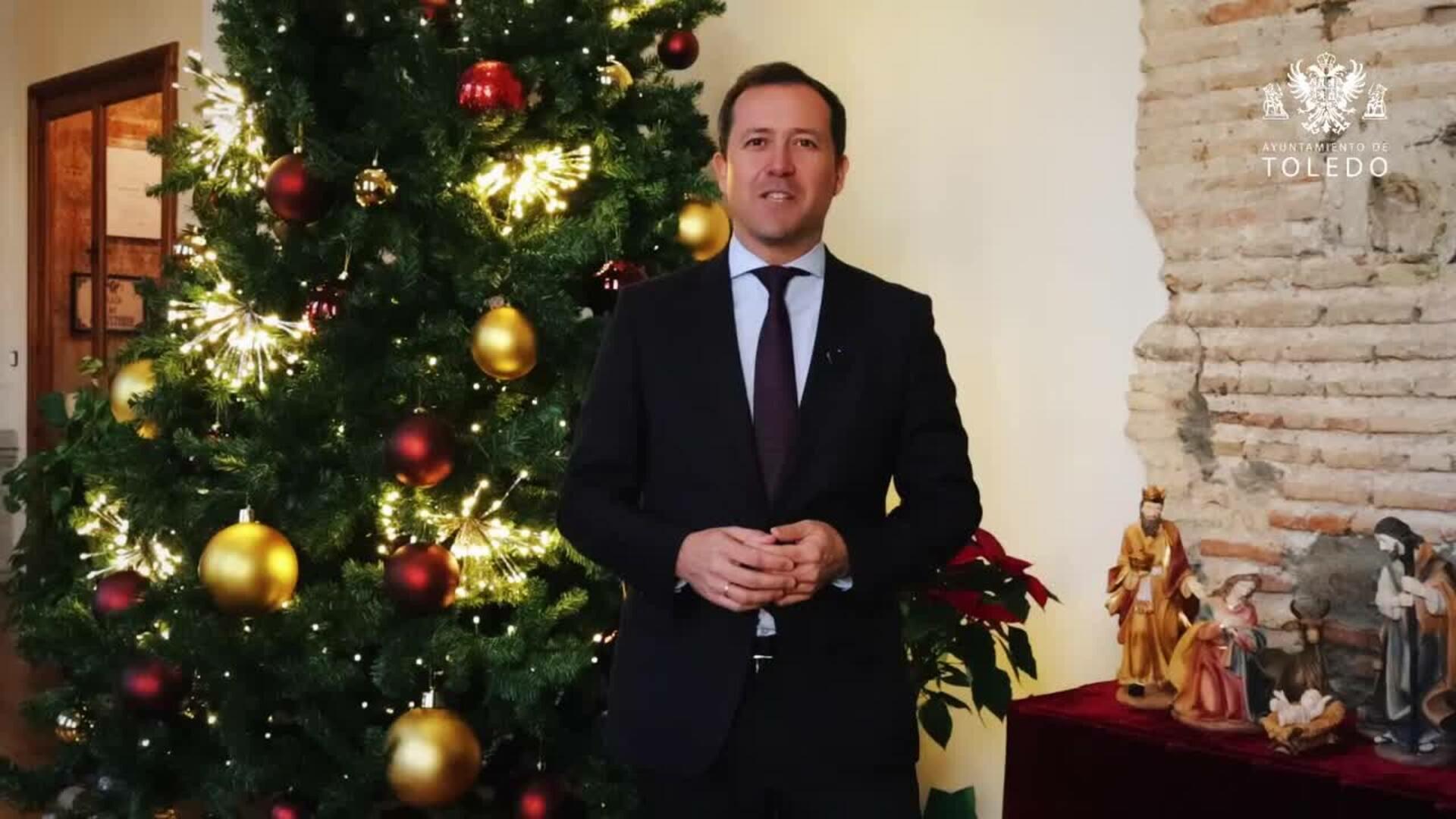 Velázquez felicita la Navidad y lanza un mensaje de esperanza y unidad a todos los toledanos