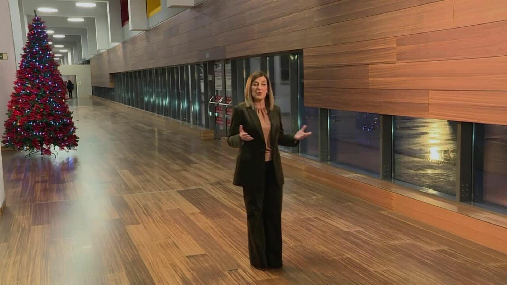 Buruaga apela en su mensaje de Navidad a la unidad y estabilidad