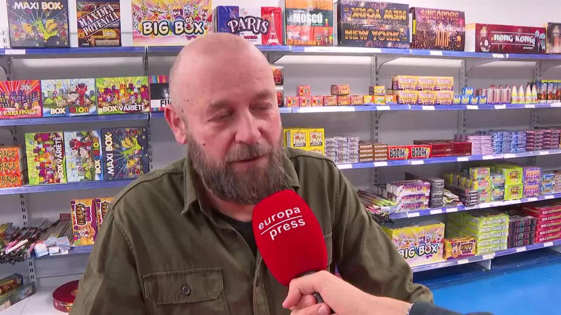 Vendedores de petardos aseguran que Euskadi es "a comunidad más petardera" en esta época