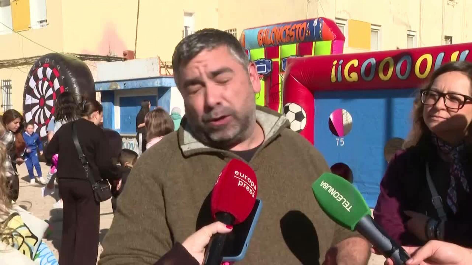 Navidad lúdica para los niños vulnerables de Huelva