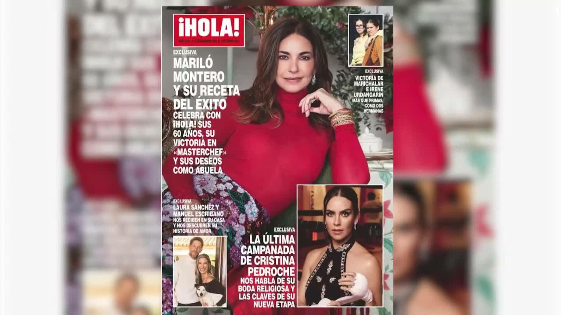 Mariló Montero celebra sus 60 años en la portada de la revista Hola