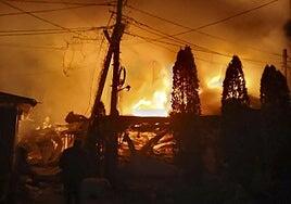 Rusia acusa a Ucrania de la muerte de 24 civiles en un hotel de Jersón durante la fiesta de Año Nuevo