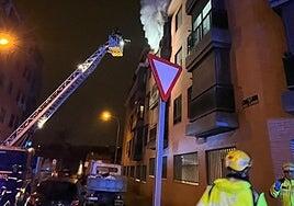 Los fallecidos en el incendio de Carabanchel son una mujer de 90 años y dos hermanos de 66 y 56