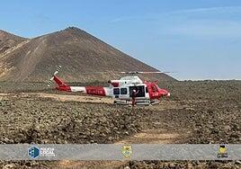 Rescate de una senderista accidentada en la cima de Calderón Hondo