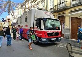 El banco de sangre instala unidades para donar en Mesa y López y San Telmo