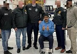 Nicolás Maduro a su llegada al Centro de Detención Metropolitano de Brooklyn: «Happy new year»