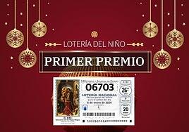 06703, primer premio de la Lotería del Niño 2026: dónde ha caído en Canarias 