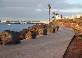 Yaiza pide permiso para mejorar la avenida de Playa Blanca