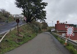 Las obras de reparación de la carretera de El Piquillo, en Teror, comienzan este jueves