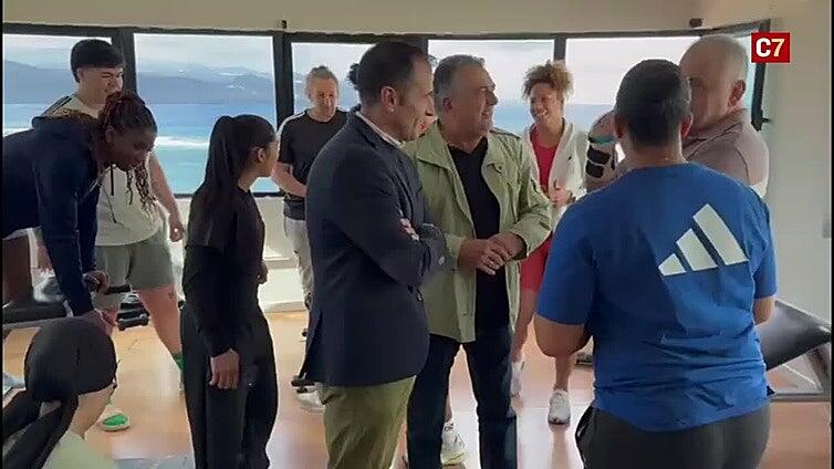 La selección francesa de judo se pone en forma en el Real Club Victoria