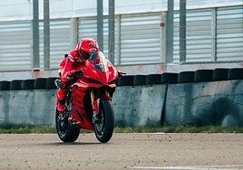 Marc Márquez ya rueda en circuito