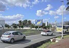 Tótems publicitarios, en pie aún en Guacimeta