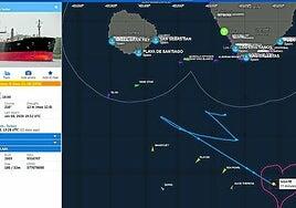 Las aguas circundantes a Canarias se convierten en refugio de buques ante el conflicto EE UU-Venezuela