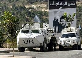 Un nuevo ataque israelí en Líbano sorprende a una patrulla española de la FINUL cerca de la frontera