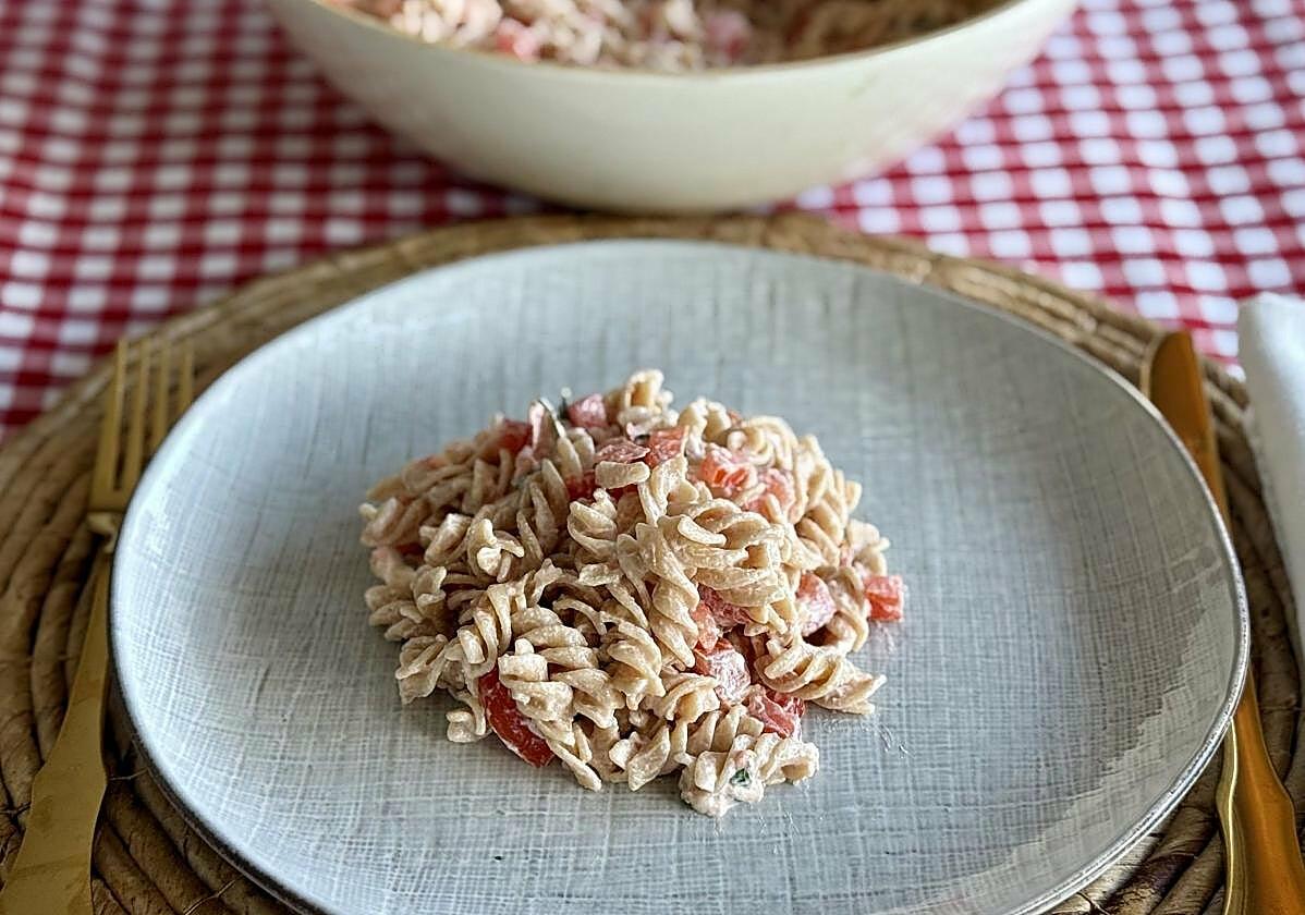 La caprese más saludable con espirales integrales La Isleña