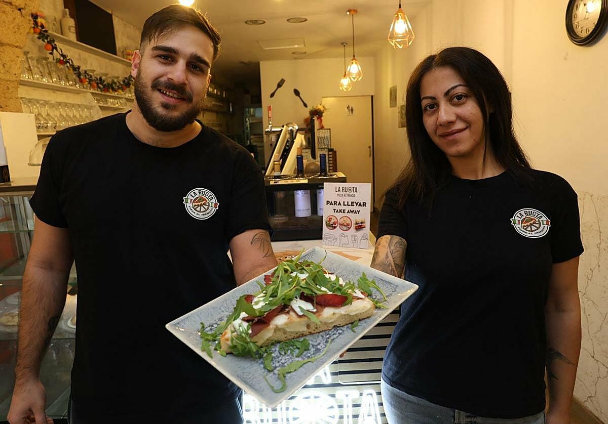 La Ruota, la nueva pizzería que conquista Triana por porciones