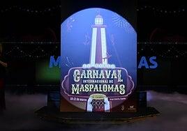 El carnaval del circo en Maspalomas despliega su carpa
