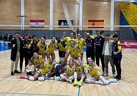 El Emalsa supera al OK Nebo y alcanza sus primeros cuartos de final europeos