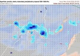 Canarias mira al fin de semana y la Aemet advierte: lluvias, viento y bajada de temperaturas para este día