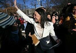 Trump recibe a Corina con frialdad y su portavoz dice que no es la figura adecuada para dirigir Venezuela