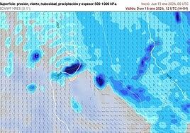 La cola de un nuevo frente sentencia el fin de semana en Canarias y la Aemet avisa: «Muy fuertes»
