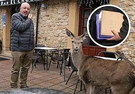 El vecino de León denunciado por convivir con una venada acude a la Junta para quedarse con Pepa: «Me lo han puesto muy difícil»