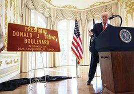 Trump retiene el apoyo de sus bases pero crece la oposición en las calles