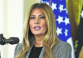 ¿Qué pinta Melania?