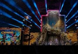 La cueva del tesoro pirata preside el escenario del carnaval de Gáldar 2026