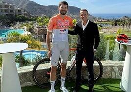 Filippo Ganna fija su base entrenamiento en Anfi para correrlo toda esta temporada