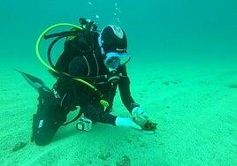 Arqueólogos hallan restos inéditos en el mar de Lanzarote en las primeras prospecciones para trazar el mapa de la conquista de Canarias
