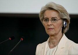 Von der Leyen promete una respuesta «inquebrantable, unida y proporcional» a los aranceles de Trump