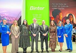 Binter difunde las características diferenciales de su modo canario de volar