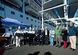 De la cocina del crucero al Banco de Alimentos