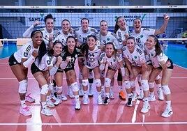 El Heidelberg Volkswagen, a semifinales de la Copa de la Reina tras vencer al CV Melilla (3-0)